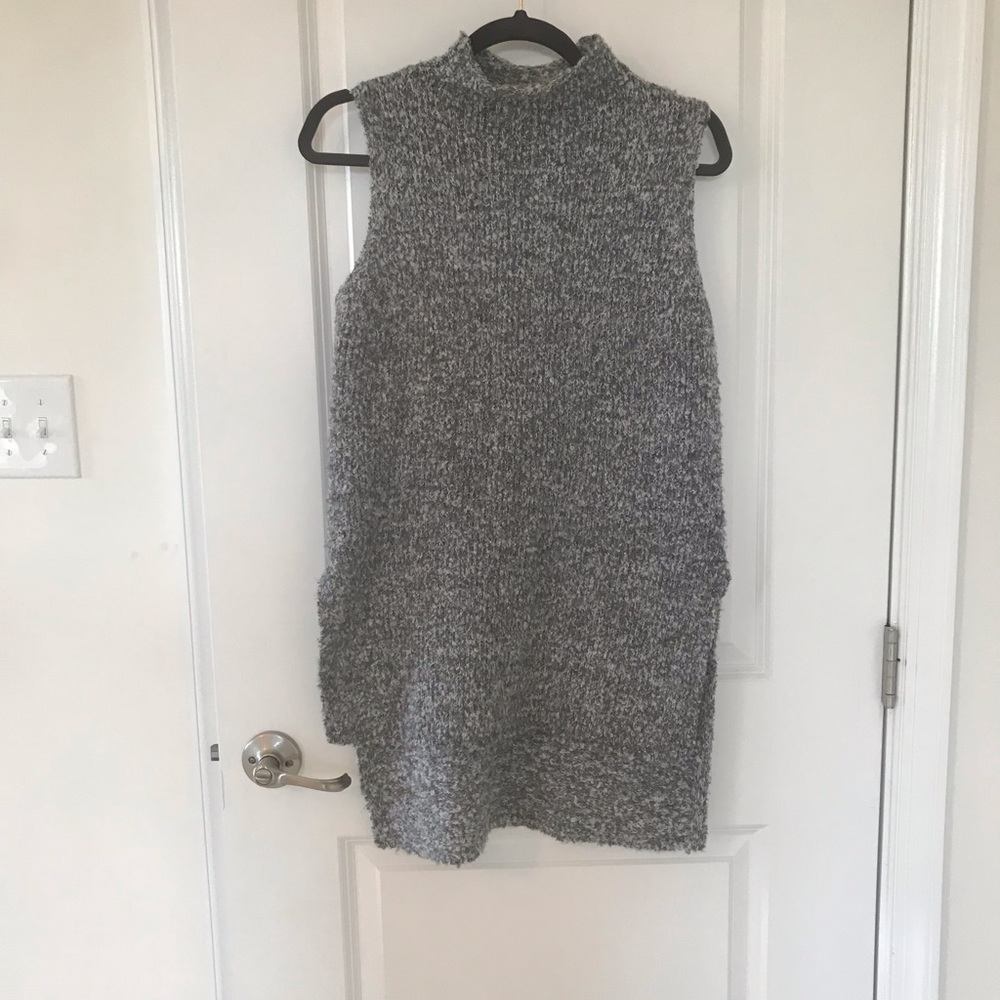 Grey Sweater Dress or Top